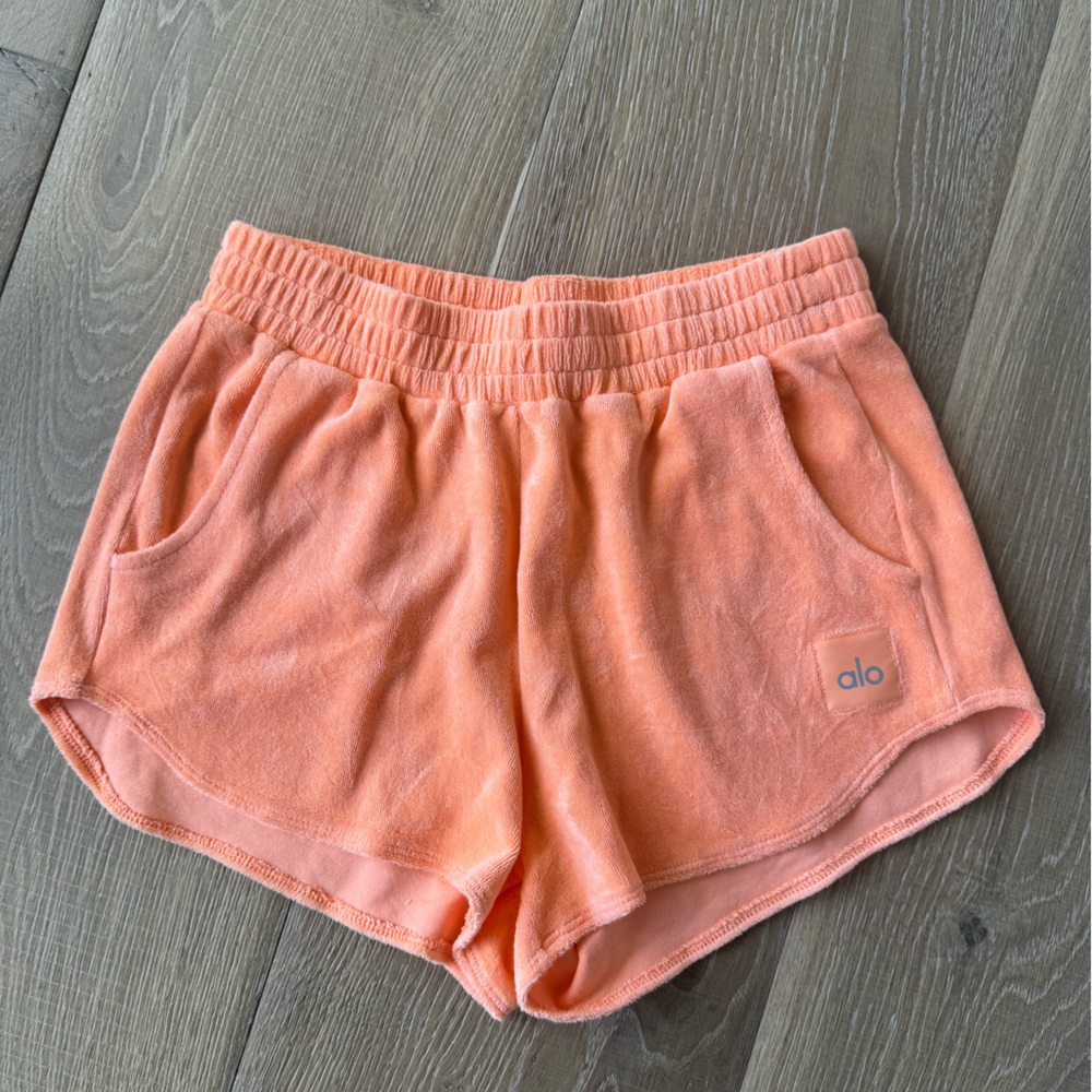 Alo terry cloth shorts